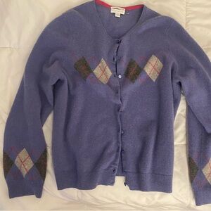 Purple Cardigan